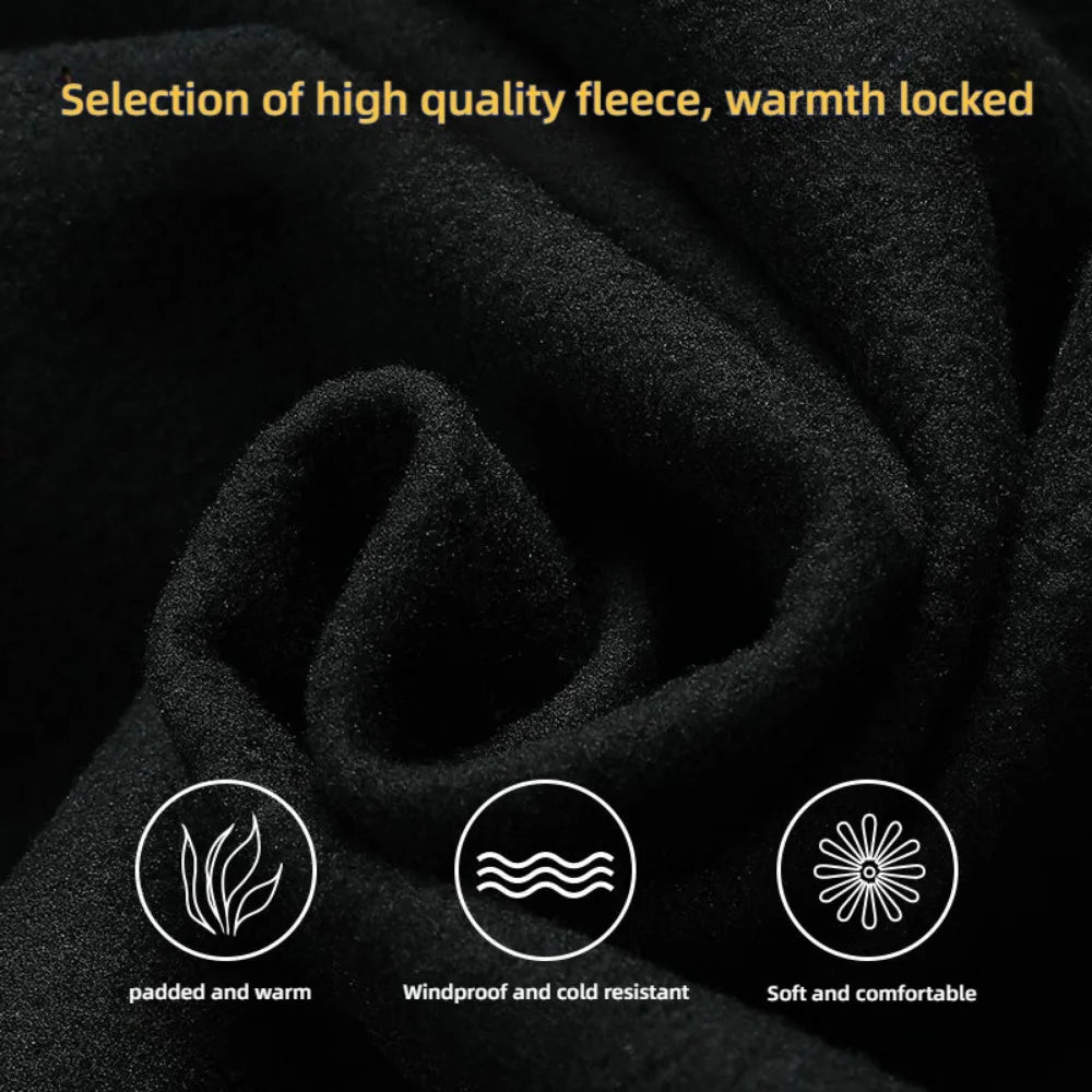 Lucas | Cosy Hooded Full Zip Mens Fleece Jacket
