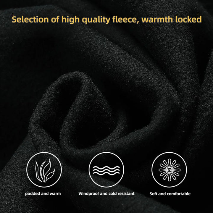 Lucas | Cosy Hooded Full Zip Mens Fleece Jacket
