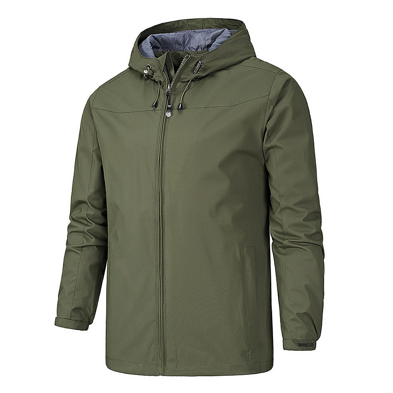 Lucas | Hooded Mens Waterproof Jacket for Walking