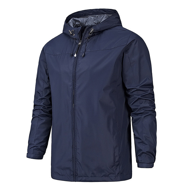 Lucas | Hooded Mens Waterproof Jacket for Walking