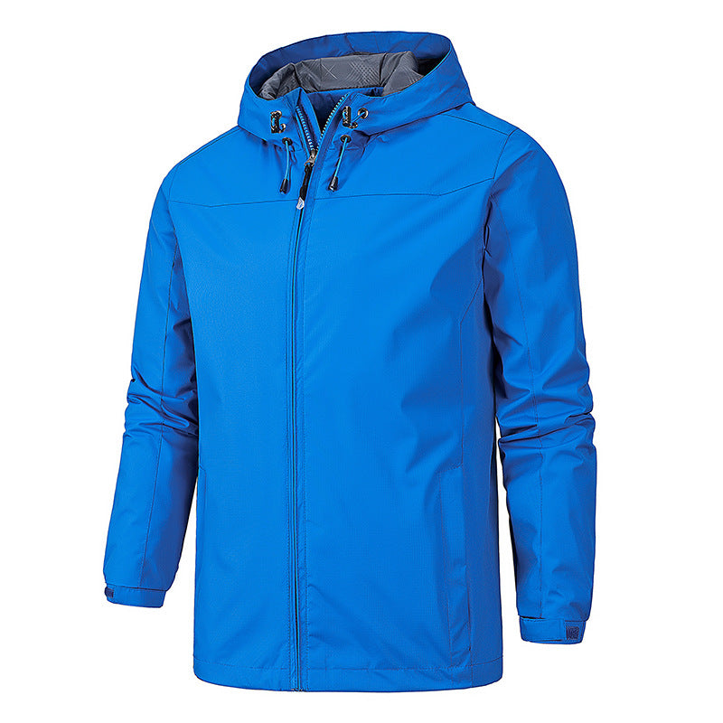 Lucas | Hooded Mens Waterproof Jacket for Walking