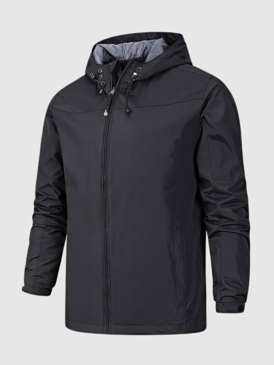 Lucas | Hooded Mens Waterproof Jacket for Walking