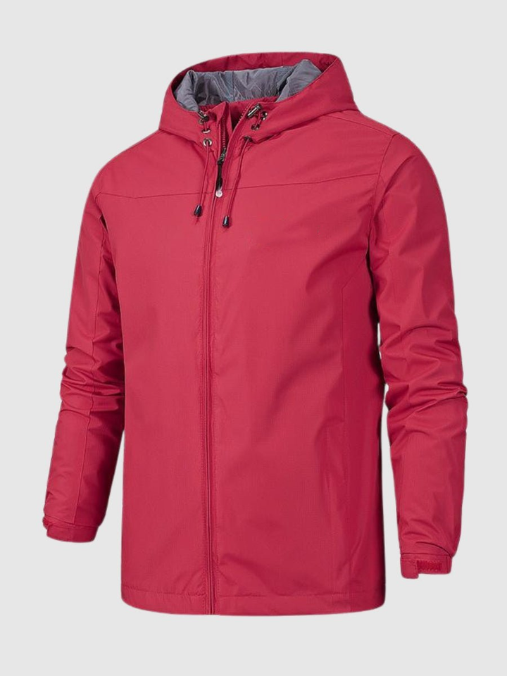 Lucas | Hooded Mens Waterproof Jacket for Walking