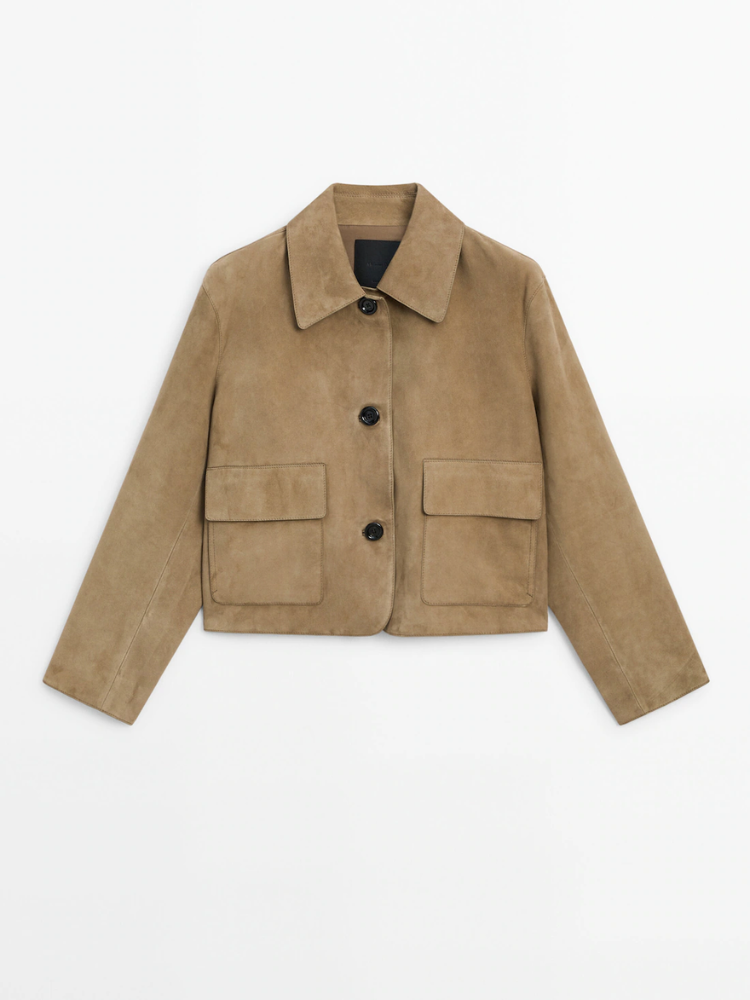 Lyla | Polished Cropped Button Front Winter Coat