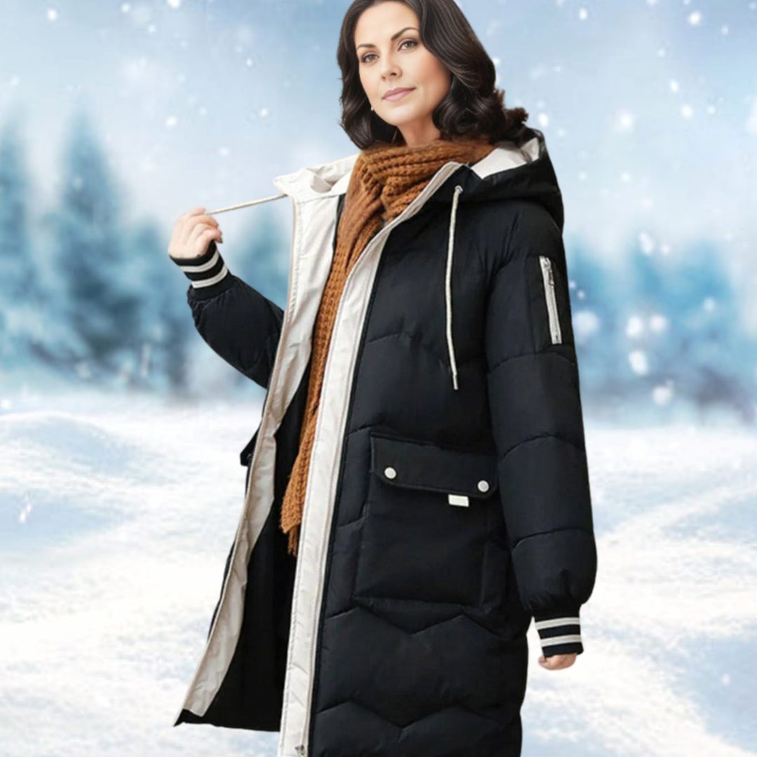 Lyla | Stylish Quilted Hooded Puffer Womens Coats