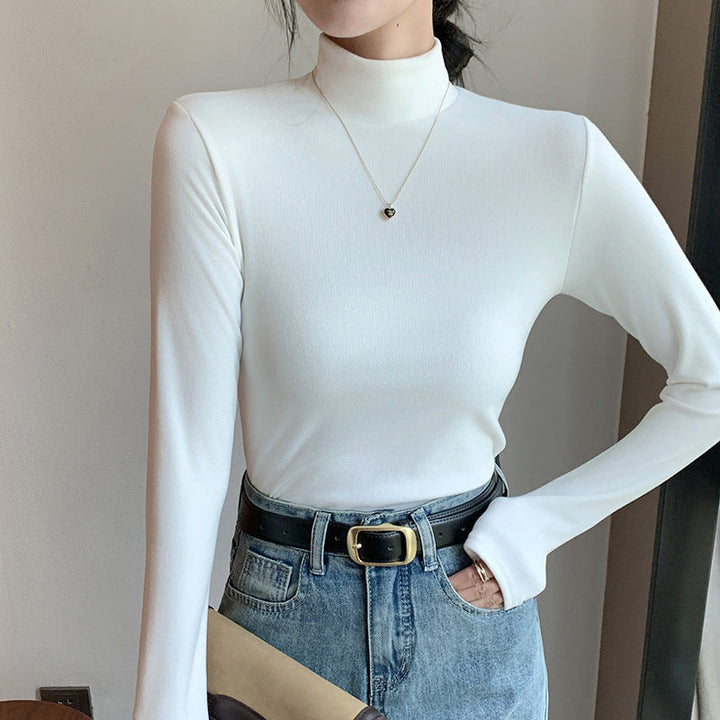 Lyra | Fitted Long Sleeve Roll Neck Jumper