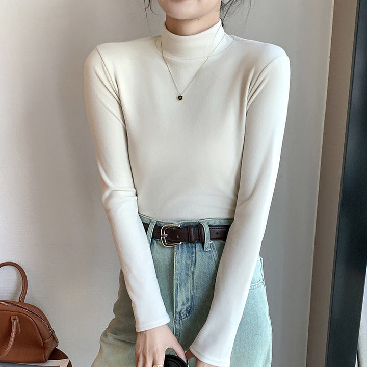 Lyra | Fitted Long Sleeve Roll Neck Jumper