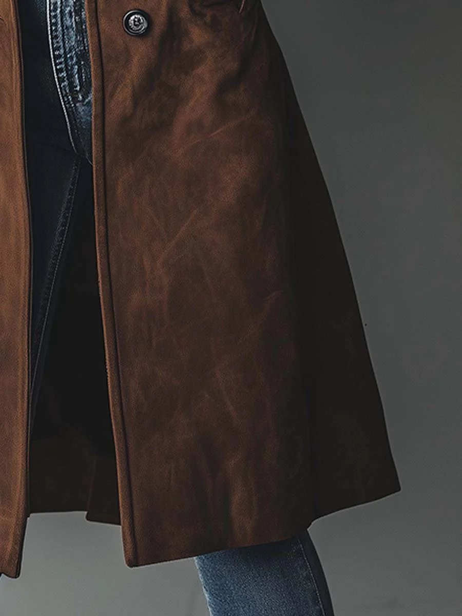Lyra | Timeless Tailored Long Jacket Trench Coat