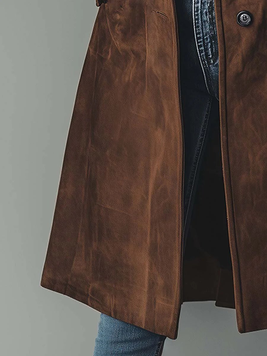 Lyra | Timeless Tailored Long Jacket Trench Coat