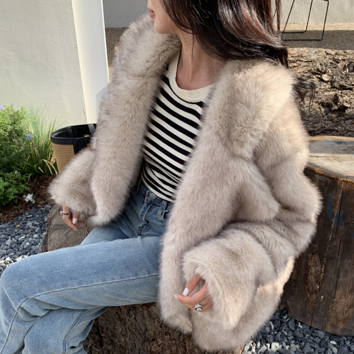 Mabel | Elegant Oversized Lapel Winter Coat