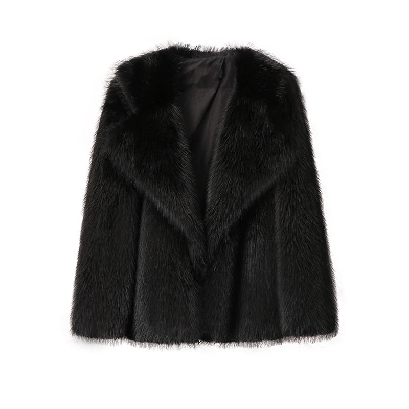 Mabel | Elegant Oversized Lapel Winter Coat