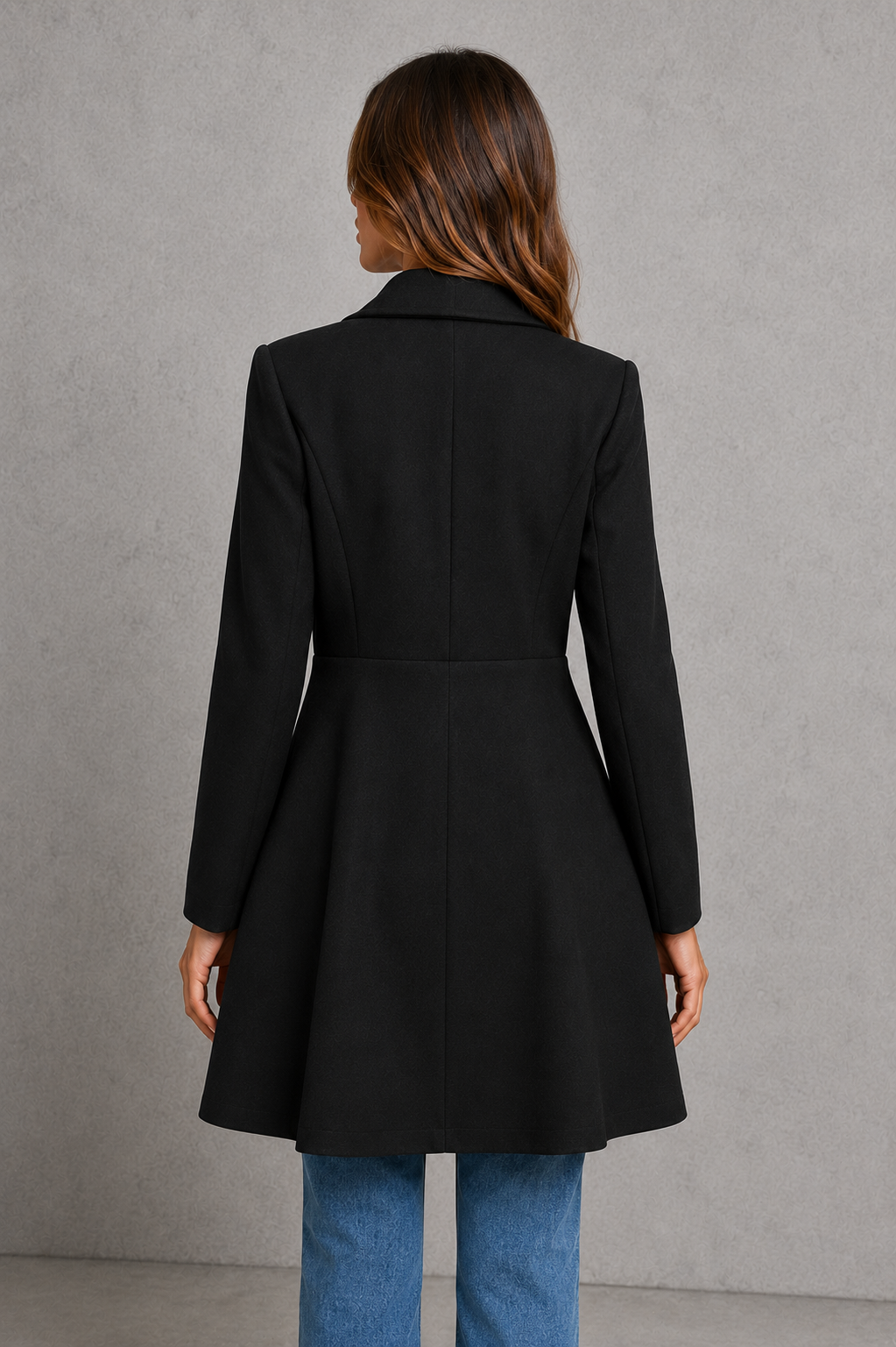 Maeve | Classic Tailored Longline Plus Size Coat