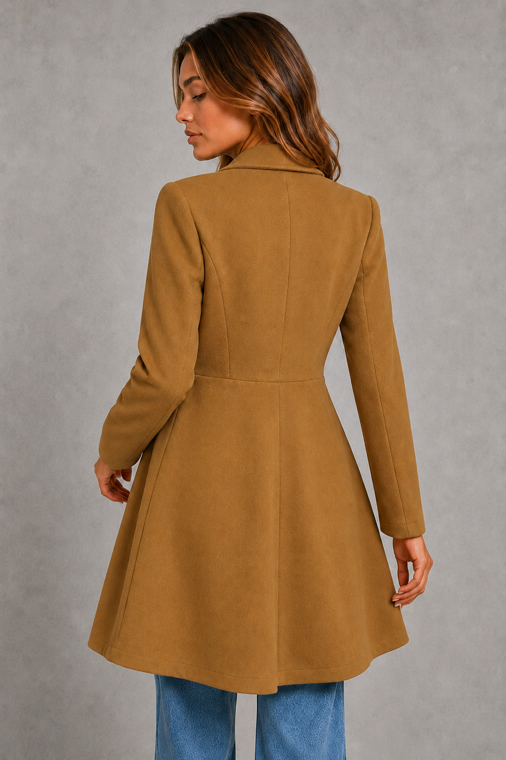 Maeve | Classic Tailored Longline Plus Size Coat