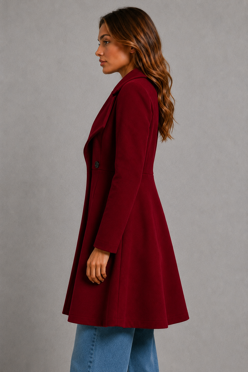 Maeve | Classic Tailored Longline Plus Size Coat