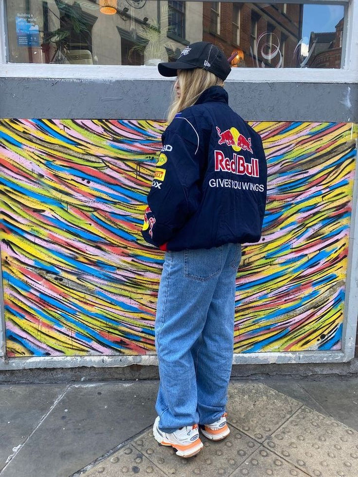 Margot | Stylish Vintage Racing Zip-Up Bomber Jacket