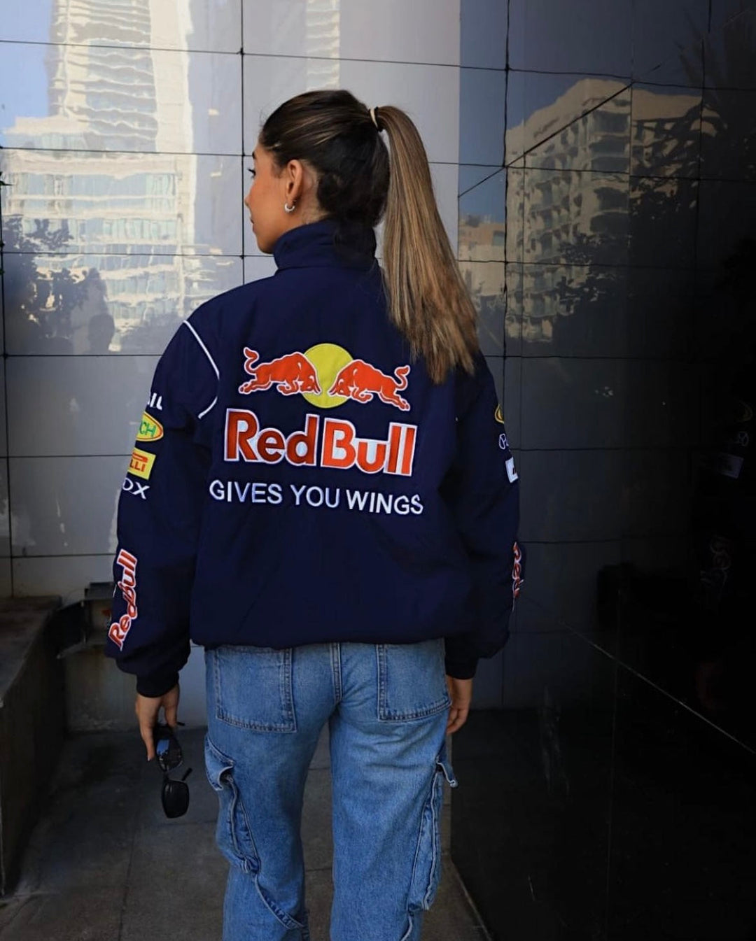 Margot | Stylish Vintage Racing Zip-Up Bomber Jacket