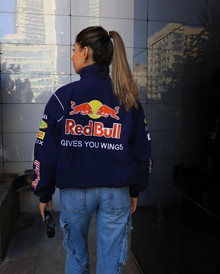Margot | Stylish Vintage Racing Zip-Up Bomber Jacket