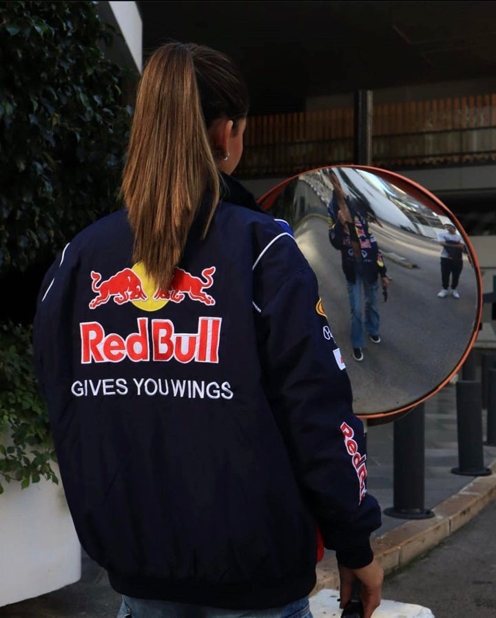 Margot | Stylish Vintage Racing Zip-Up Bomber Jacket