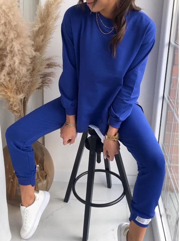 Mia | Effortless Crew Neck Two Piece Lounge Set