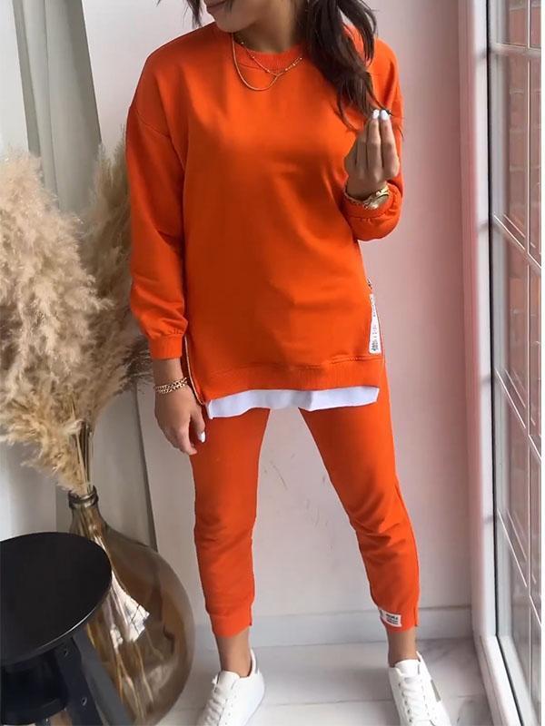 Mia | Effortless Crew Neck Two Piece Lounge Set