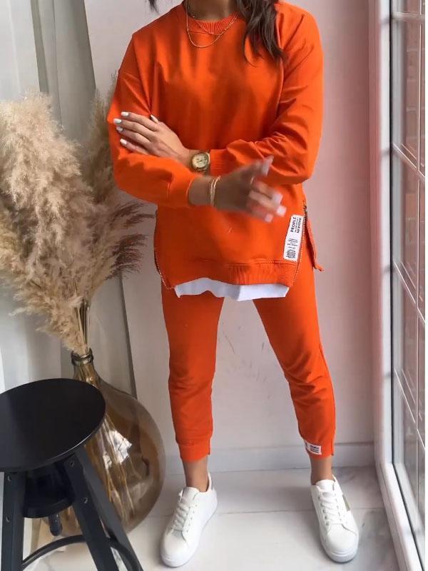 Mia | Effortless Crew Neck Two Piece Lounge Set