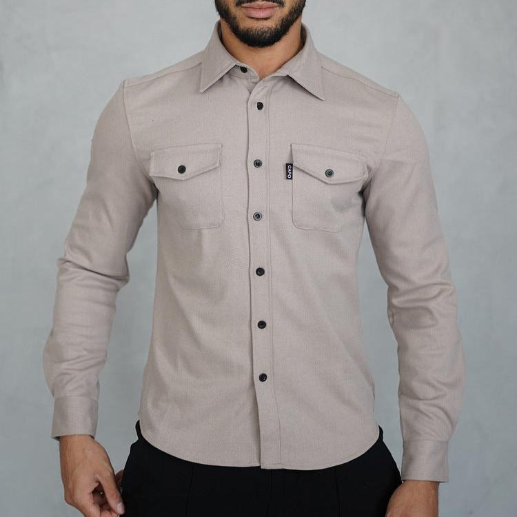 Michael | Slim Fit Button Front Mens Winter Jacket