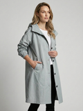 Millie | Elegant Oversized Hooded Long Jacket