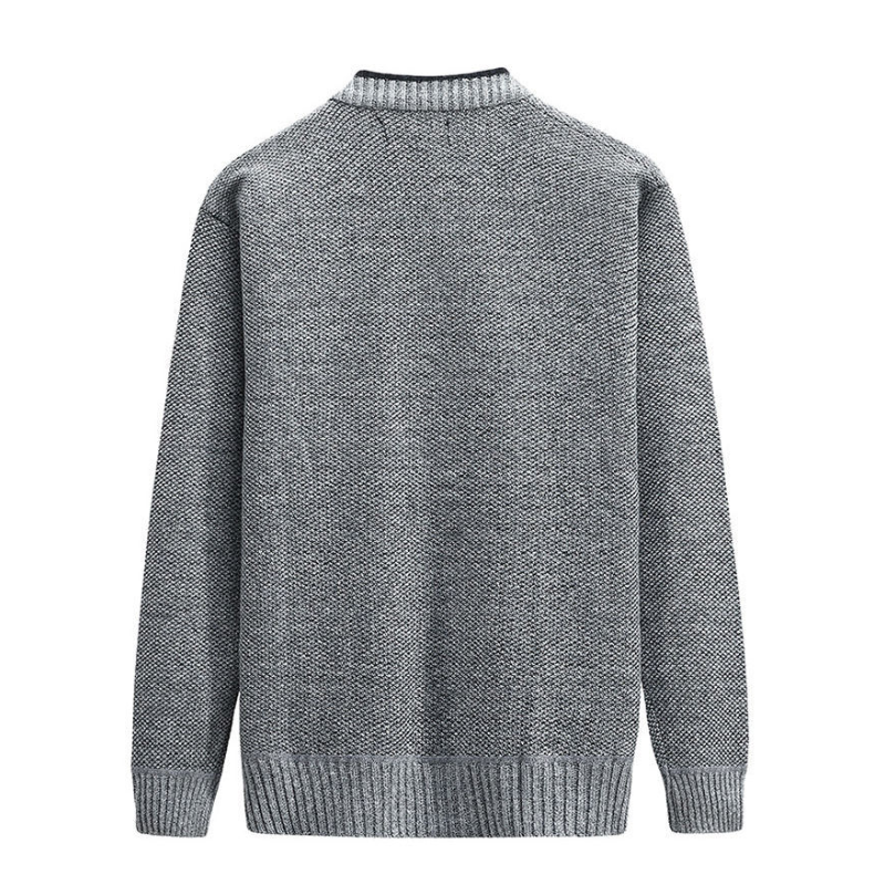 Milo | V-Neck Button-Through Knitted Mens Cardigan
