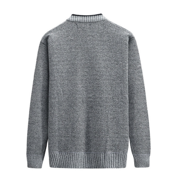 Milo | V-Neck Button-Through Knitted Mens Cardigan