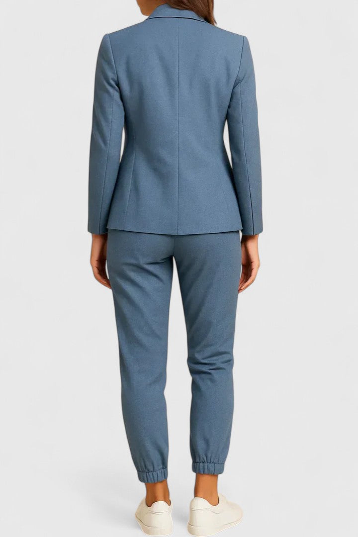Myla | Sophisticated Blazer and Drawstring Jogger Trouser Set