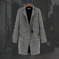 Nancy | Polished Tailored Longline Plus Size Coat