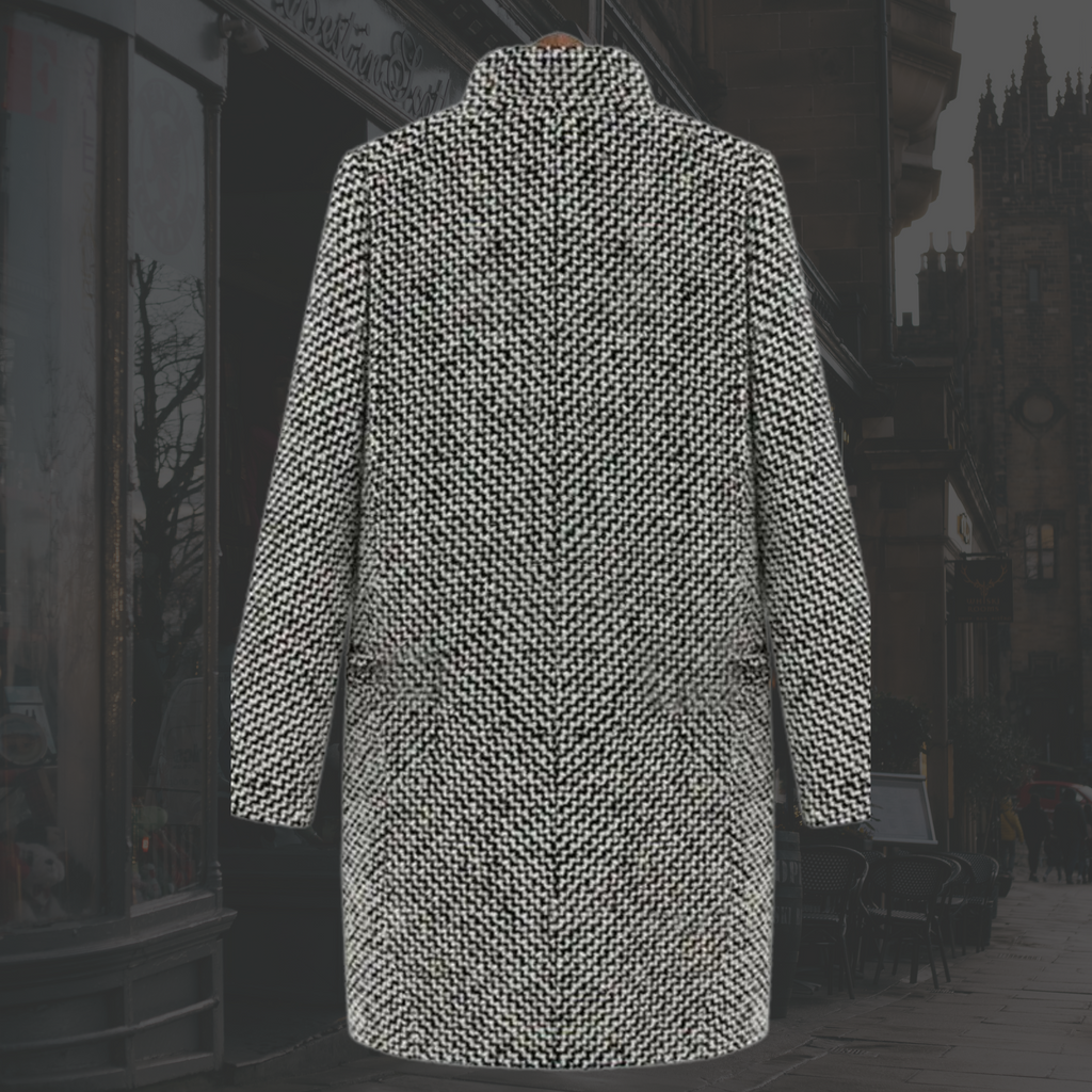 Nancy | Polished Tailored Longline Plus Size Coat