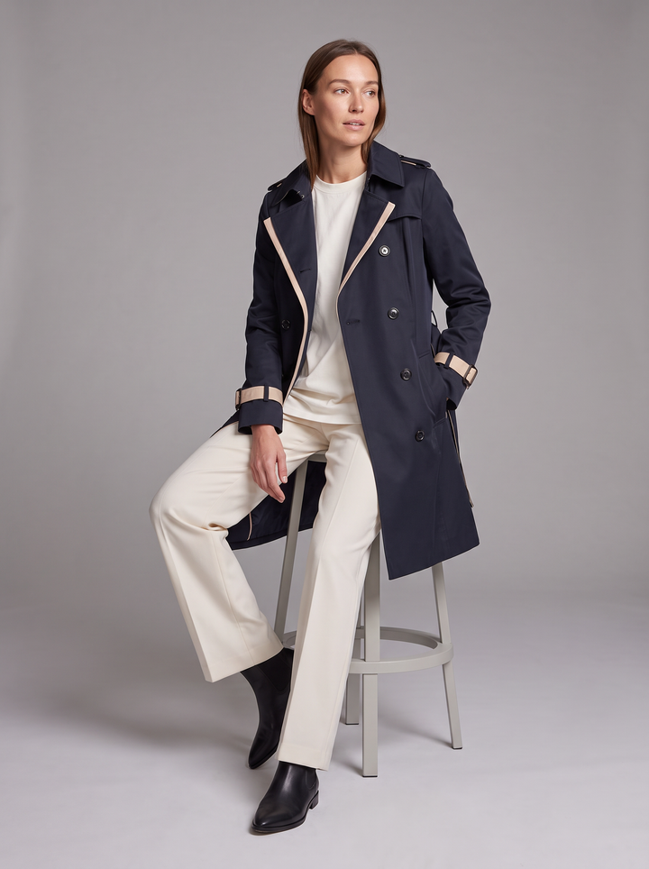 Nova | Cosy Womens Coats Double Breasted Belted Trench Coat