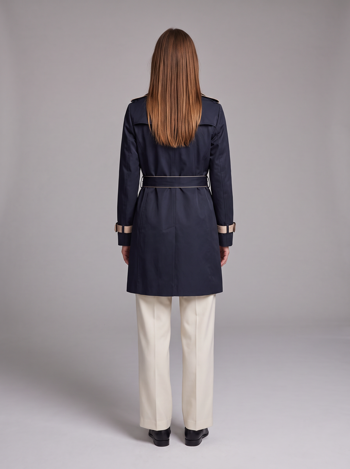 Nova | Cosy Womens Coats Double Breasted Belted Trench Coat