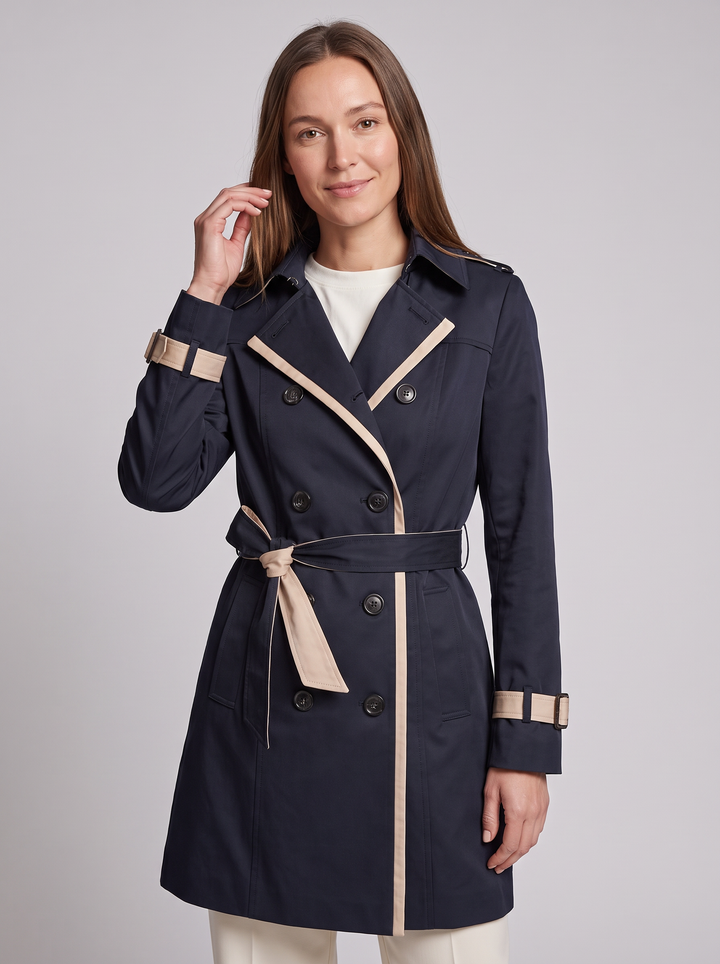 Nova | Cosy Womens Coats Double Breasted Belted Trench Coat