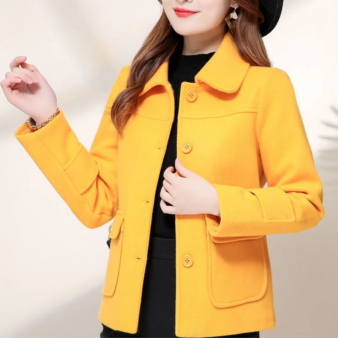 Nova | Timeless Single-Breasted Short Winter Coat