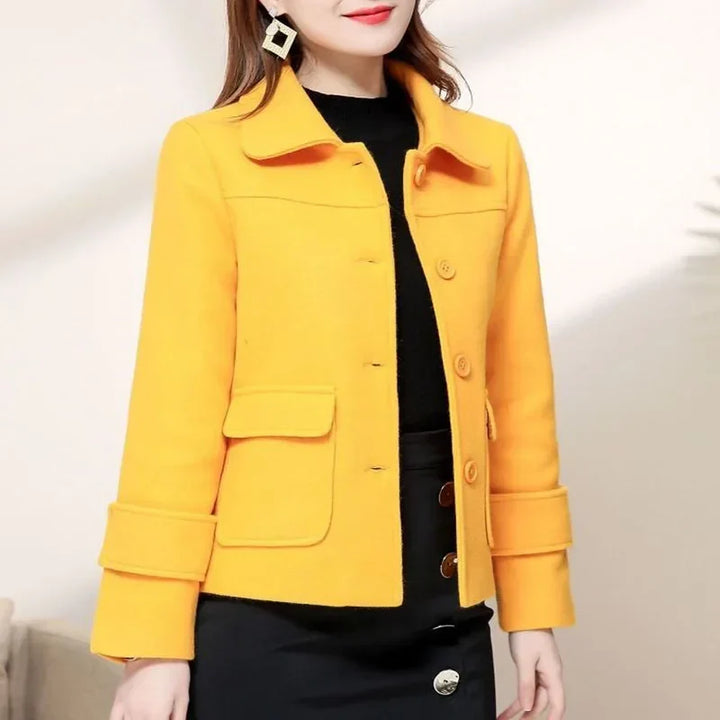 Nova | Timeless Single-Breasted Short Winter Coat