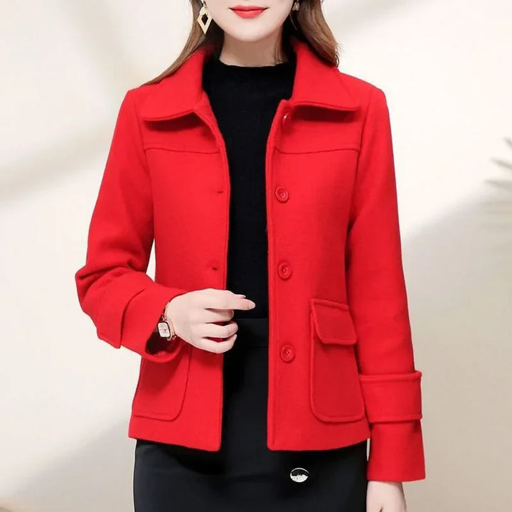 Nova | Timeless Single-Breasted Short Winter Coat