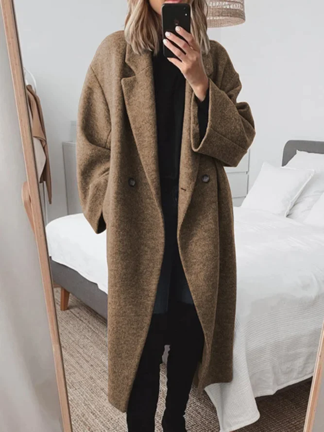 Ophelia | Oversized Wide Sleeve Long Winter Coat