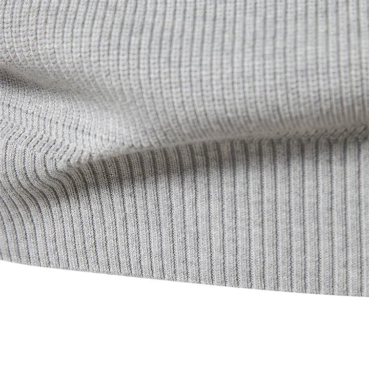Oscar | Stylish Quarter Zip Mens Knitted Jumper