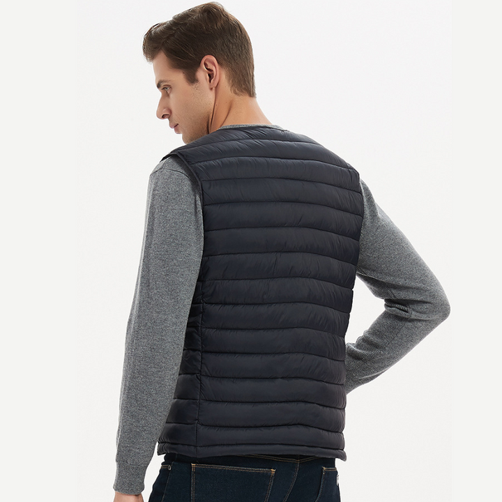 Otis | Quilted V-Neck Padded Gilet