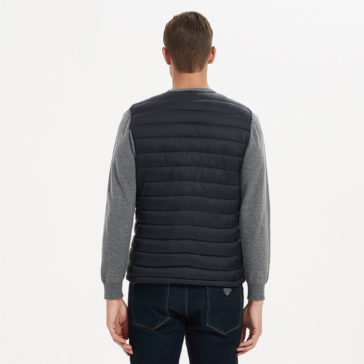 Otis | Quilted V-Neck Padded Gilet