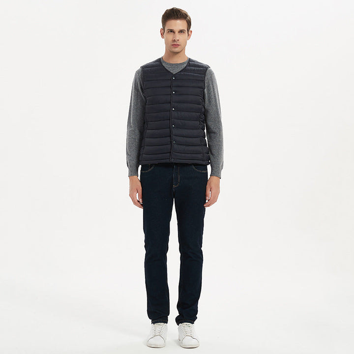 Otis | Quilted V-Neck Padded Gilet