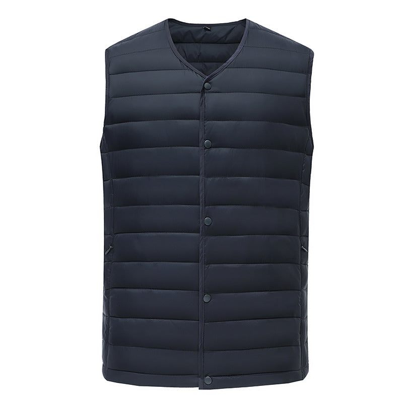Otis | Quilted V-Neck Padded Gilet