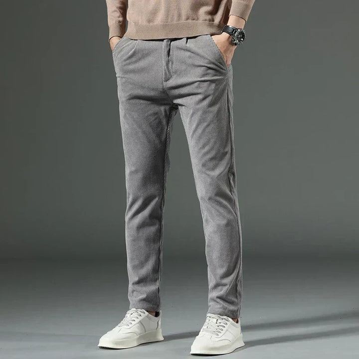 Ralph | Classic Ribbed Slim Fit Mens Winter Trousers