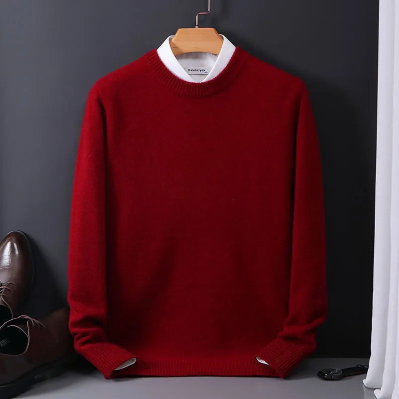 Ralph | Sophisticated Crew Neck Mens Knitted Jumper