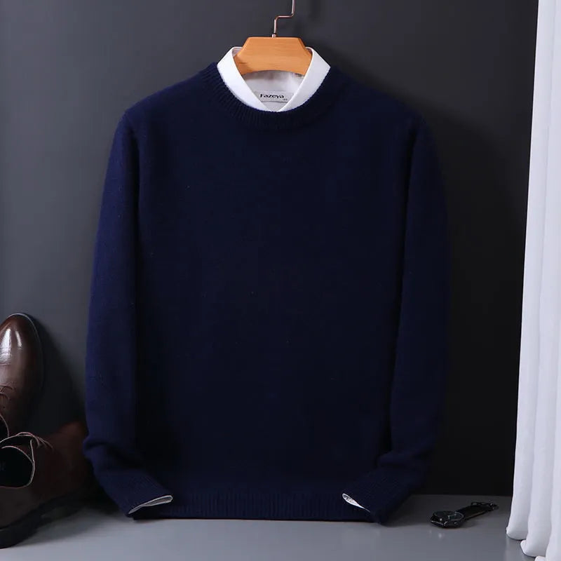Ralph | Sophisticated Crew Neck Mens Knitted Jumper