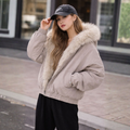 Robyn | Relaxed Oversized Winter Fur Jacket with Hood