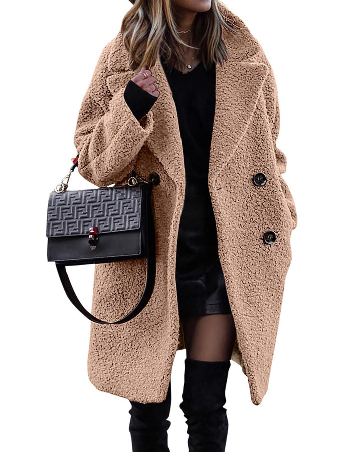 Rose | Refined Longline Double-Breasted Winter Coat