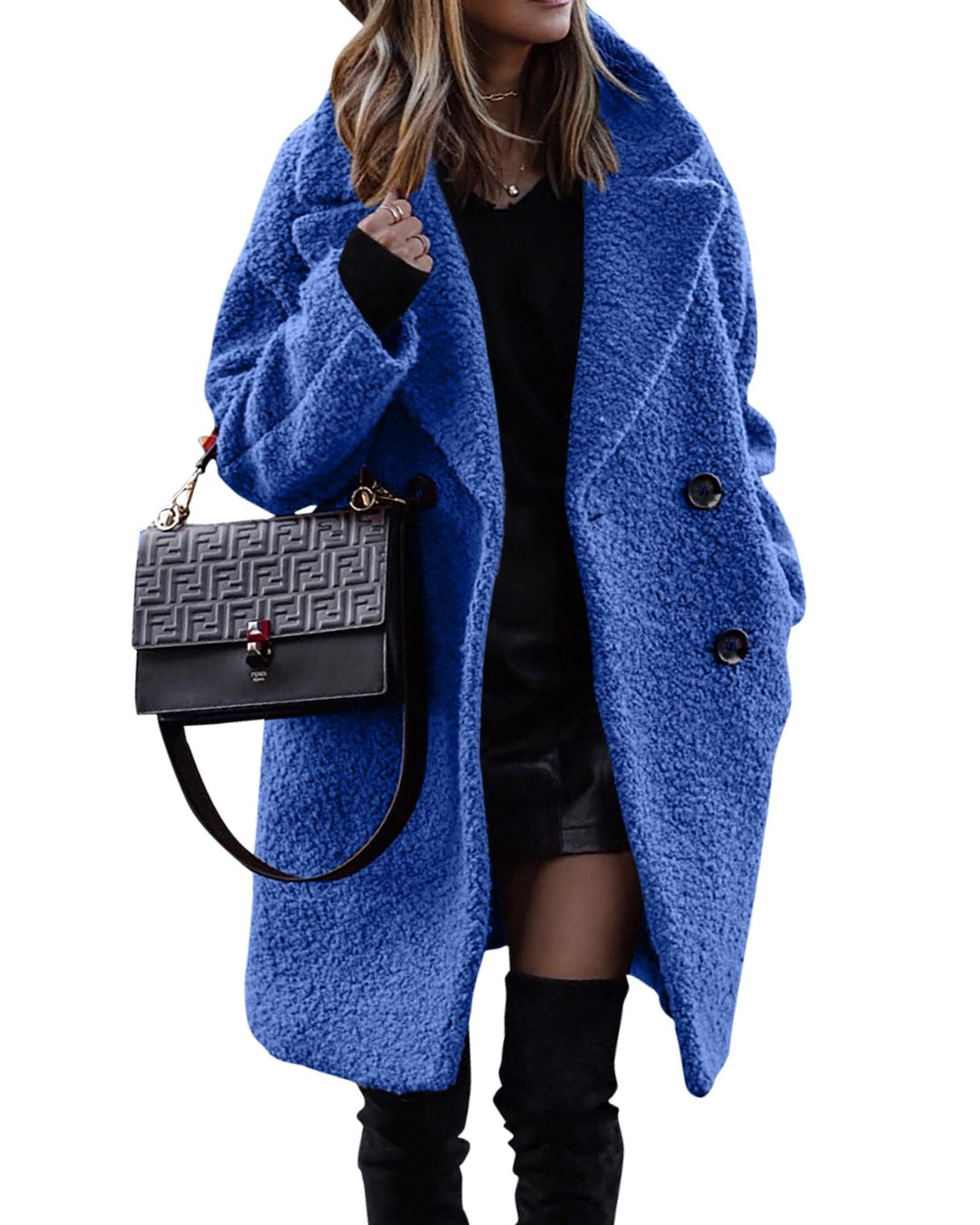 Rose | Refined Longline Double-Breasted Winter Coat